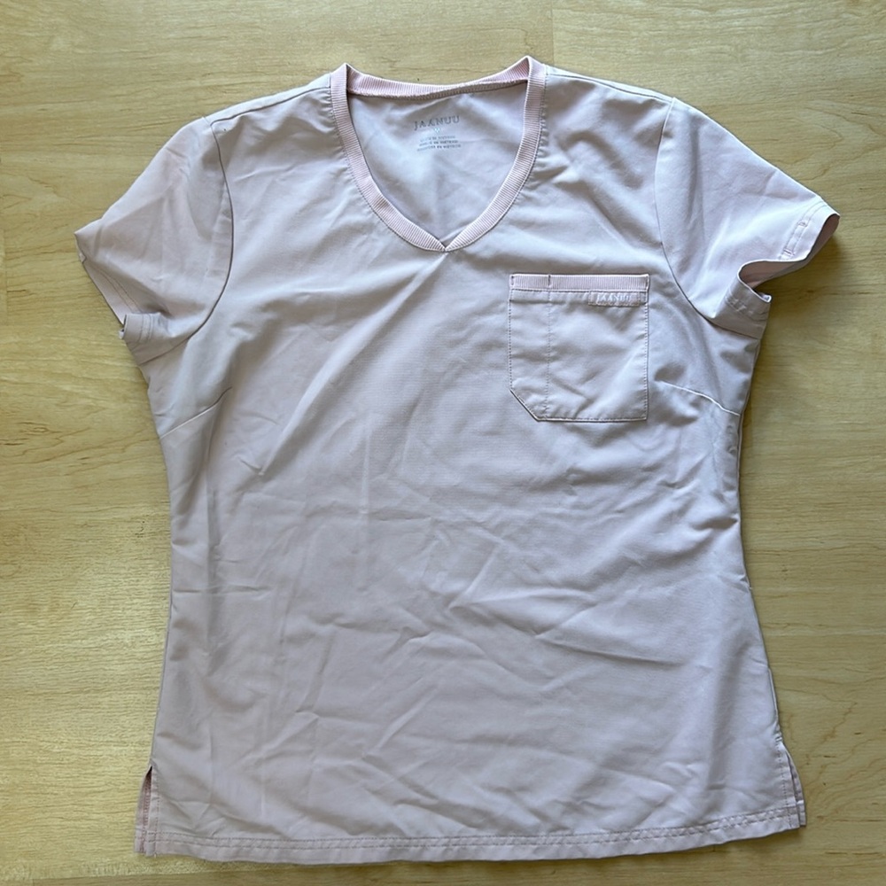 Medium Jaanuu scrub top light pink